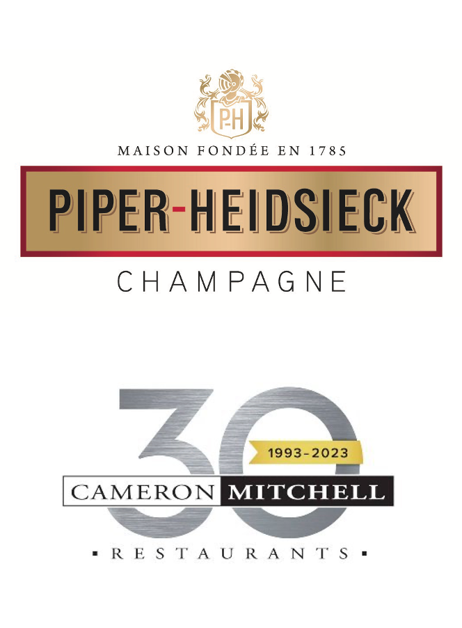 Piper-Heidsieck Logo and Cameron Mitchell Logo