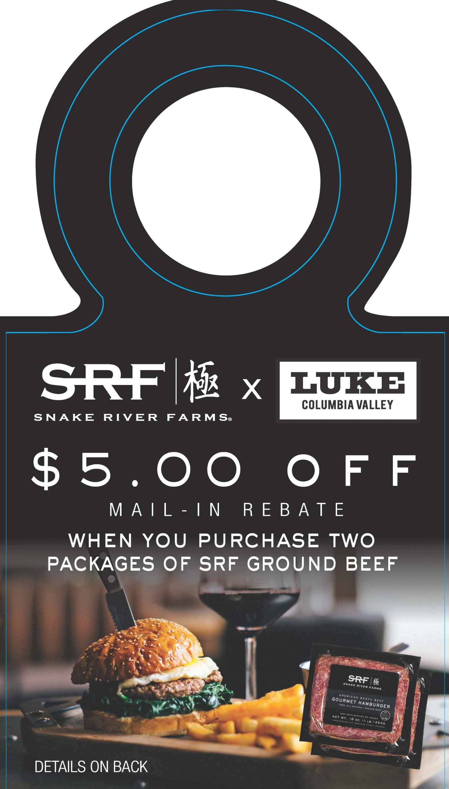 Luke & Snake River Farms $5 MIR on ONLY SRF Meat (May-Sept 2022)