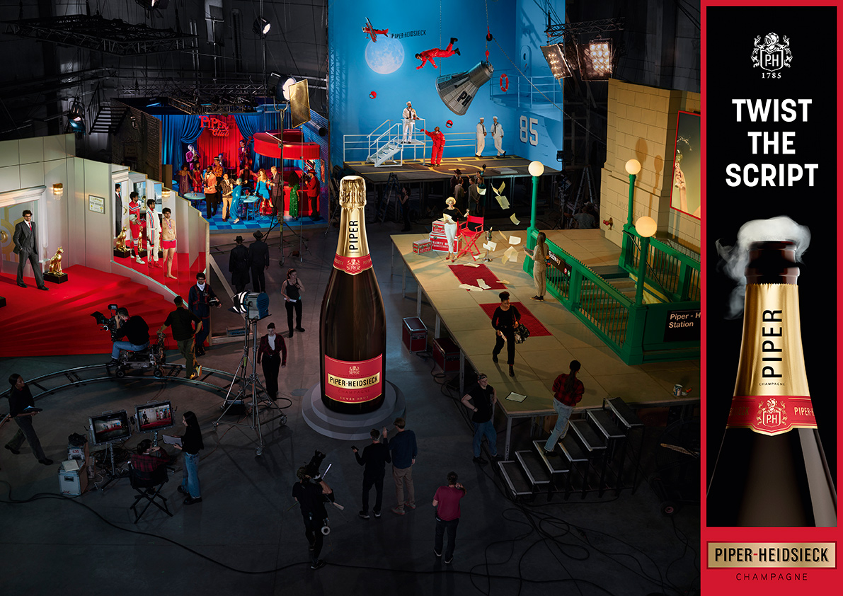 Piper-Heidsieck - Twist the Script Campaign